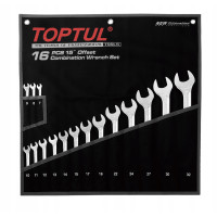 Набір ключів рІжково-накидних TOPTUL 16 шт. 7-32 Hi-Performance GPAX1601