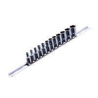 Набір головок 1/4 "12од. на планці TOPTUL GAAQ0801U