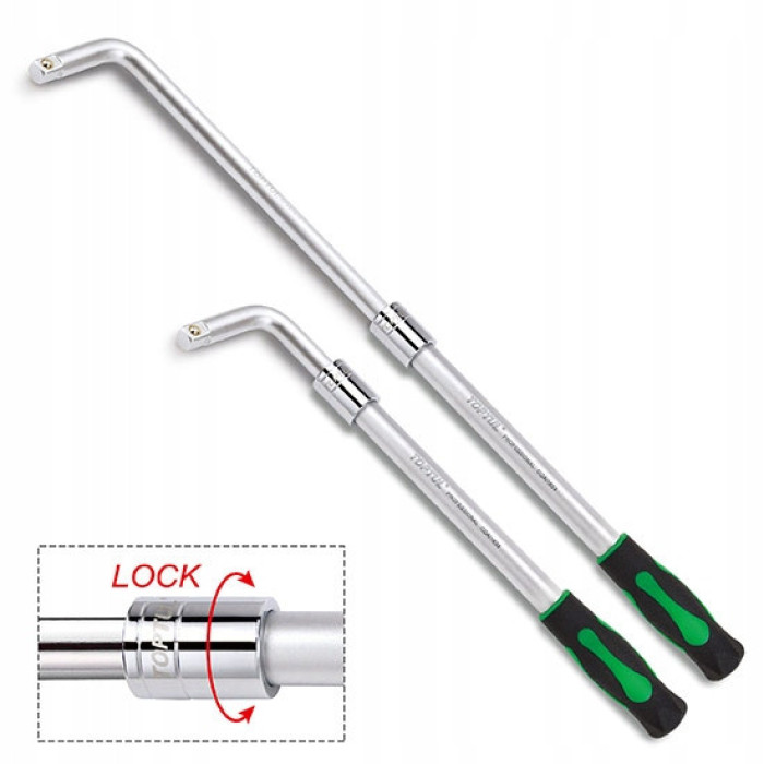 Вороток телескопічний Г-подібний 1/2" TOPTUL (кут 105°) GBAE0202