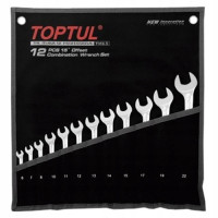 Набір комбінованих ключів TOPTUL 12 шт. 6-22 Hi-Performance GPAX1202