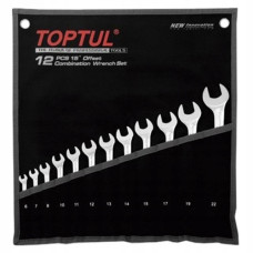 Набір комбінованих ключів TOPTUL 12 шт. 6-22 Hi-Performance GPAX1202