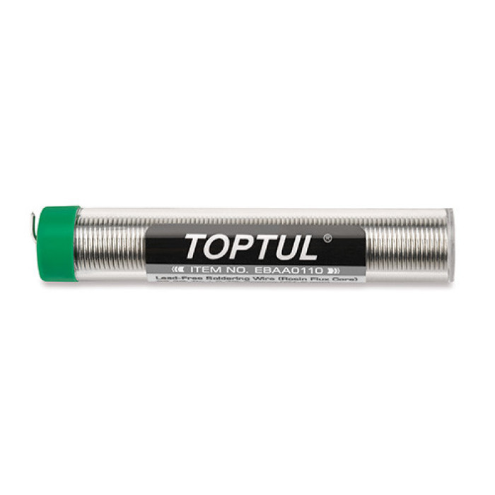 Дріт паяльний олов'яний d1мм у тубі TOPTUL EBAA0110