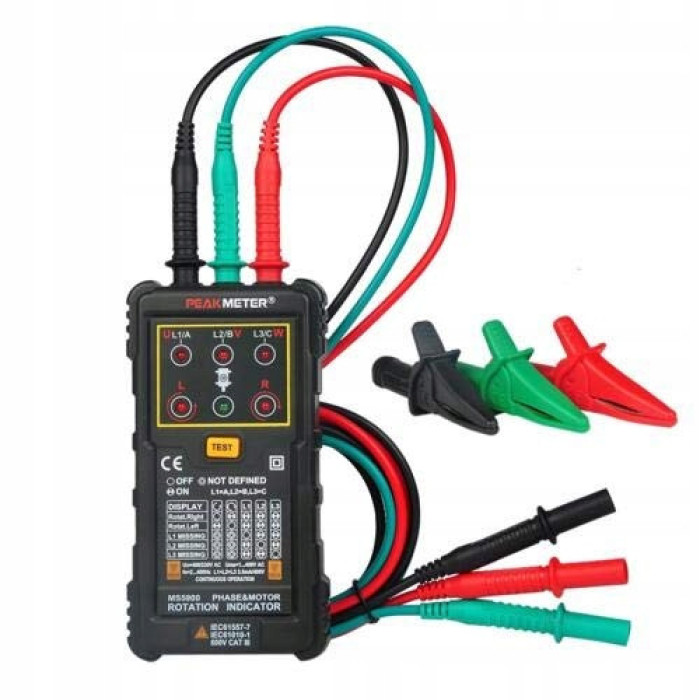 Тестер чергування фаз PeakMeter PM5900