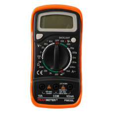 Цифровий мультиметр тестер з підсвіткою екрана PeakMeter PM830L