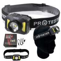 Ліхтарик налобний світлодіодний (LED) із зумом PROTESTER PRO-HL0550S
