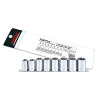 Набір головок Torx Plus EP 1/2" EP18-EP32 8ед. TOPTUL GAAG0810