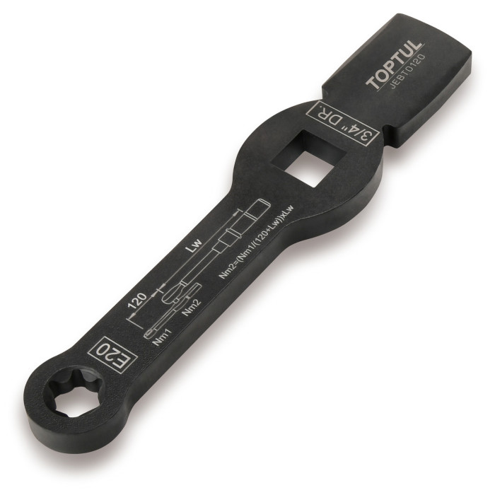 Ключ ударний 3/4" E20 для гальмівного супорту MAN TGL, TGM TOPTUL JEBT0120